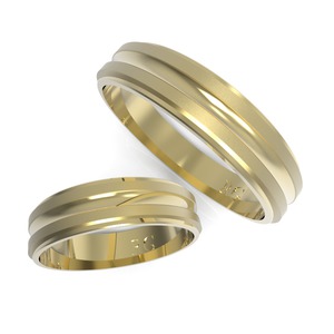 Sárga arany karikagyűrű 210-S